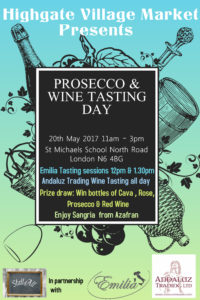 Prosecco & Wine Tasting at the Village Market @ St Michael's School